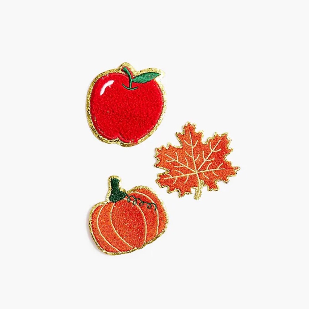 J Crew Factory Fall Themed Patches
